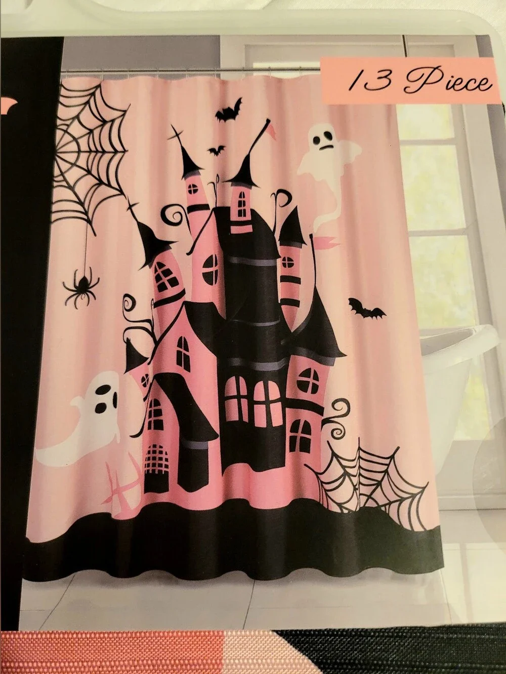 Halloween Shower Curtain Set